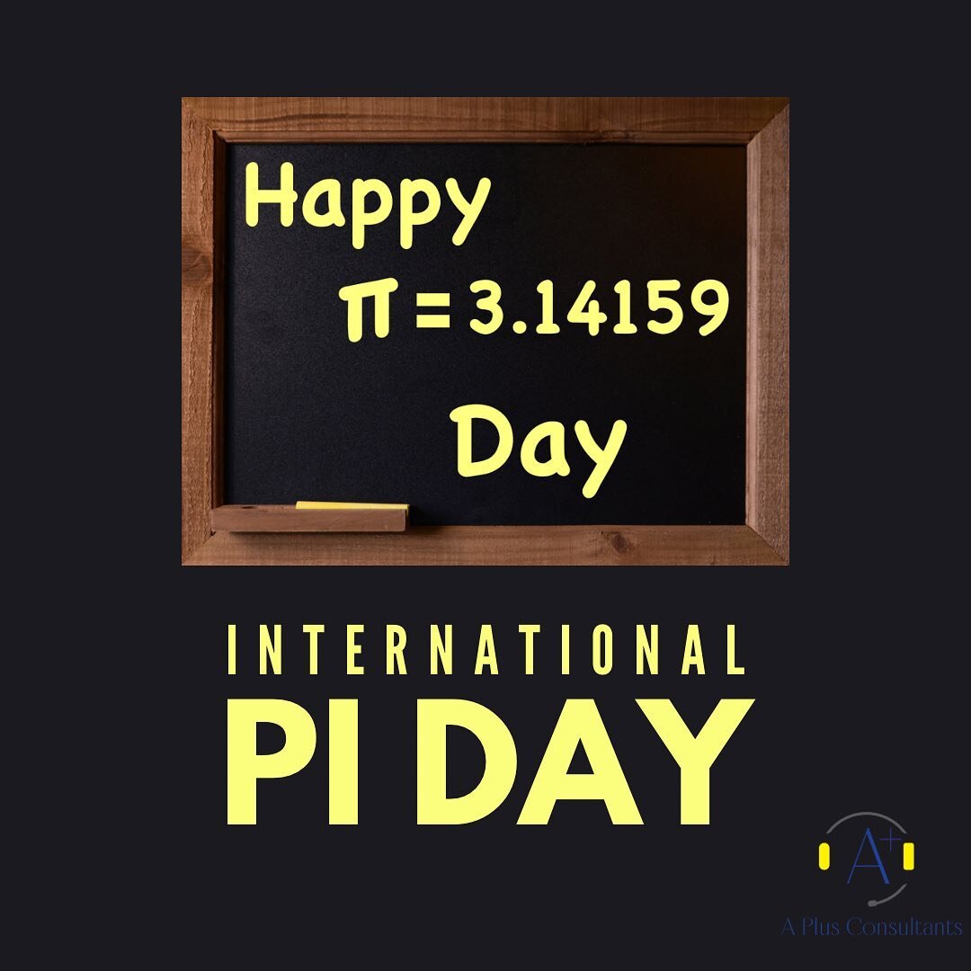 Happy &pi; Day! 
. . . 
Happy Monday!
. . . 
Have a productive day! 
👩🏾&zwj;💻🥧