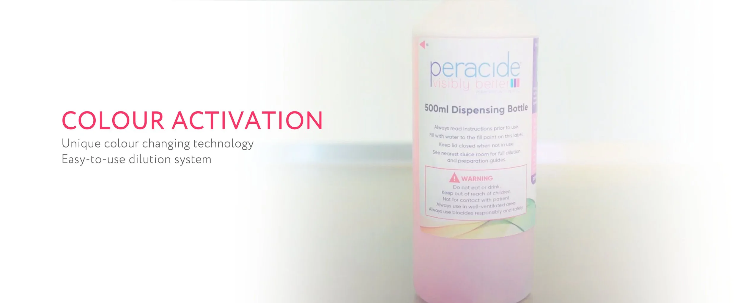 Colour activation technology