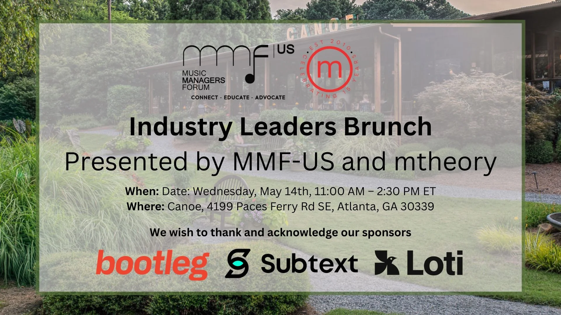 MMF-US x mtheory Industry Leaders Brunch