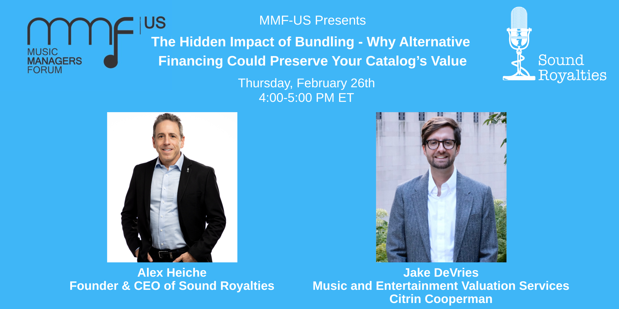 MMF-US Webinar: The Hidden Impact of Bundling - Why Alternative Financing Could Preserve Your Catalog’s Value