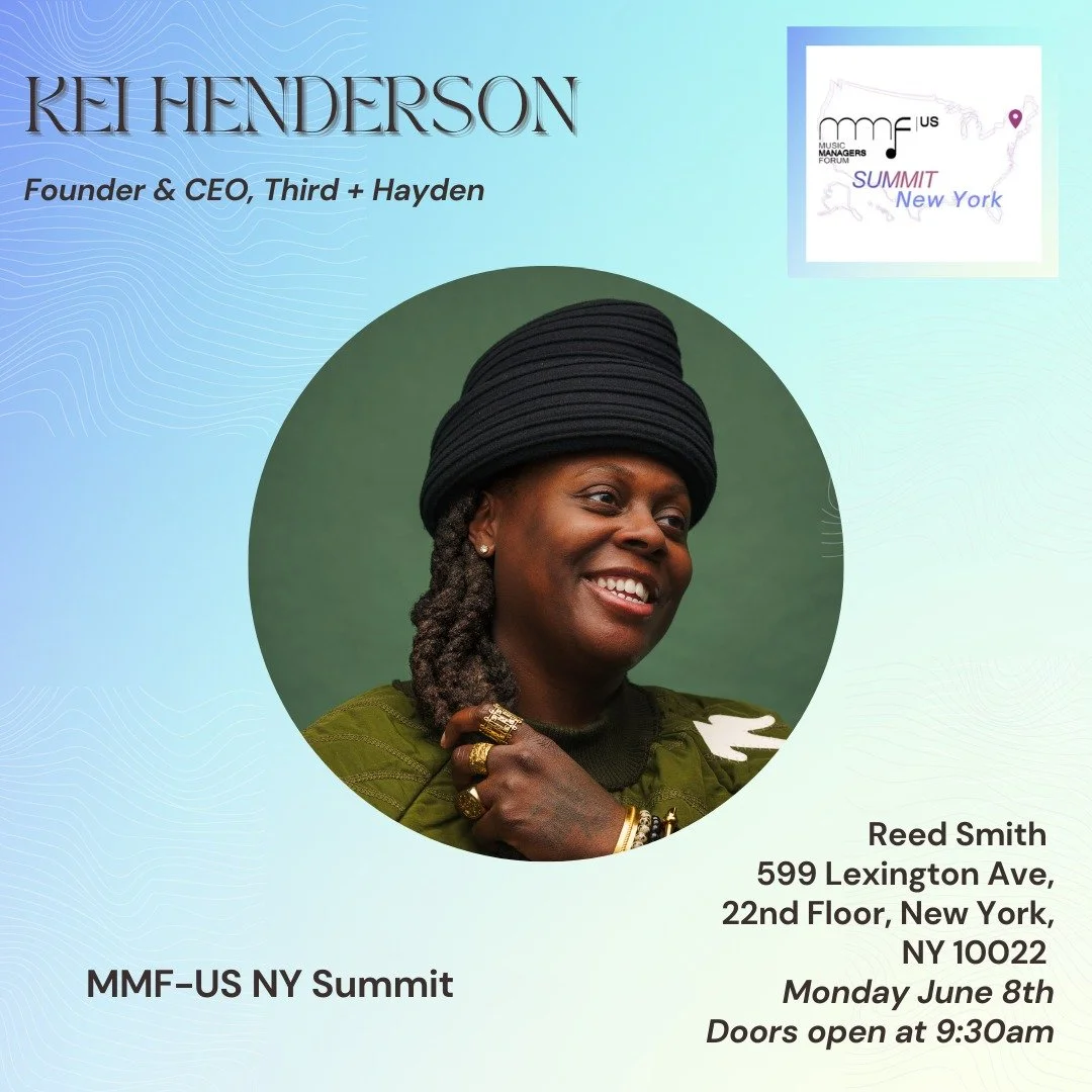 🎤 Final Speaker Announcement!

We're excited to welcome @keiopensdoors , Founder and CEO of  @thirdandhayden , as our last confirmed speaker at the @mmf_us  New York Summit!
 
Join us Monday, June 8th at @reedsmithllp offices in New York City for a 