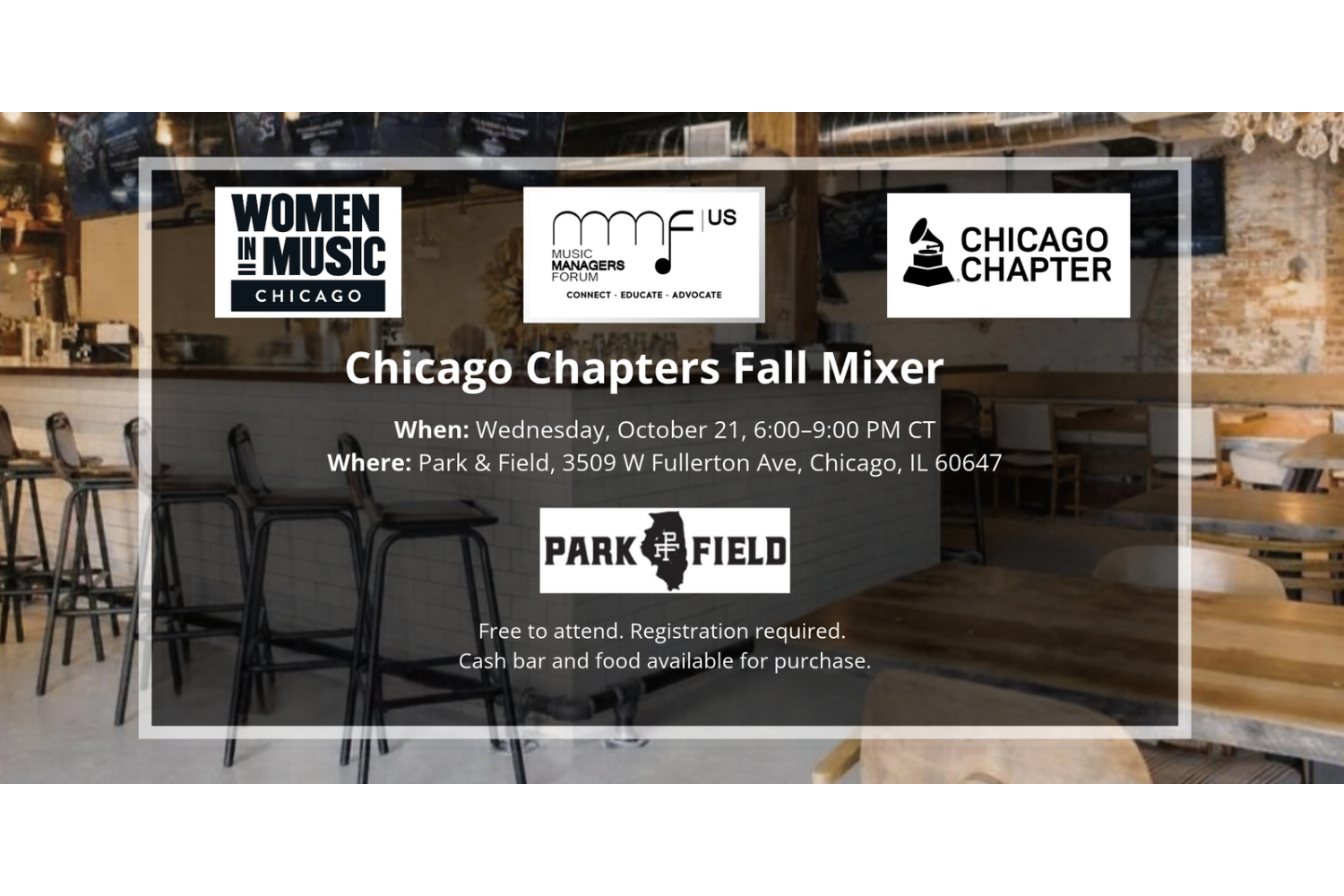 Chicago Chapters Fall Mixer