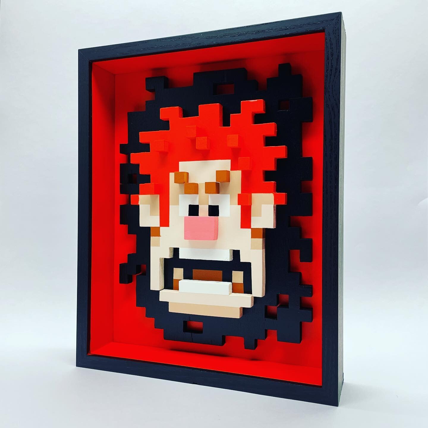 &ldquo;I&rsquo;M GONNA WRECK IT!!!&rdquo;

After a bit of a hiatus I have some fresh art coming to the @circles.artstudio.dayton gallery

Come see my pixel portraits fan art at the &ldquo;Select, Start&rdquo; video game show this weekend. Keep a look