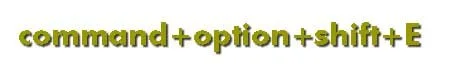 Great Photoshop Shortcut!