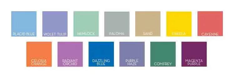 Pantone's Spring 2014 Color Palette