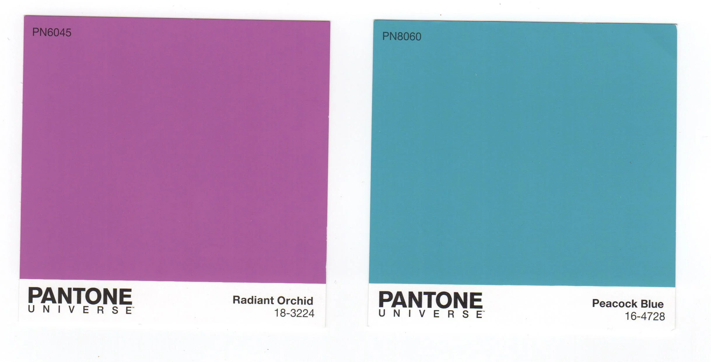 Pantone Colors in Paint!