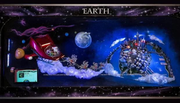 Macys Holiday Window Decorations 2014