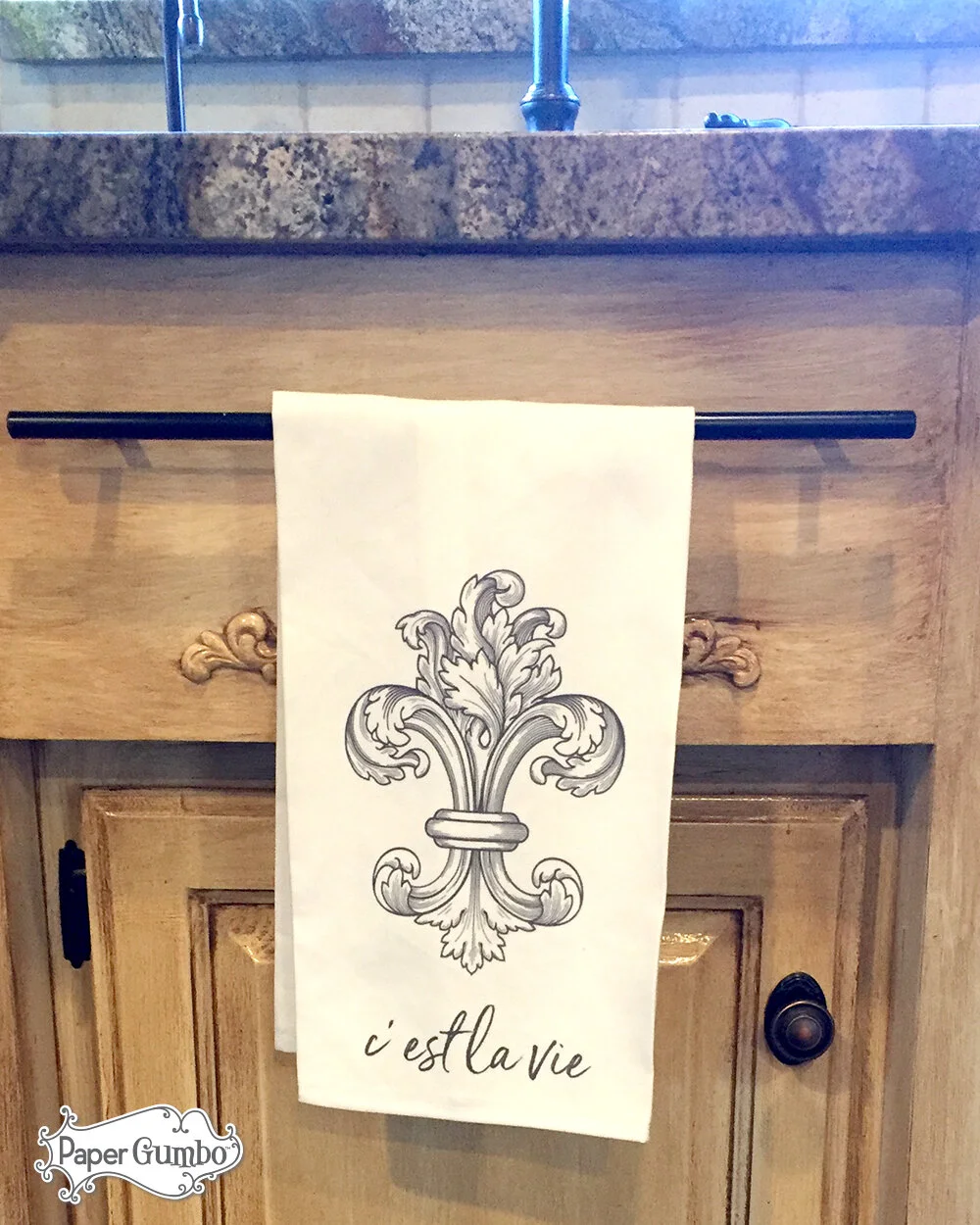 New Tea Towel in My Etsy Shop