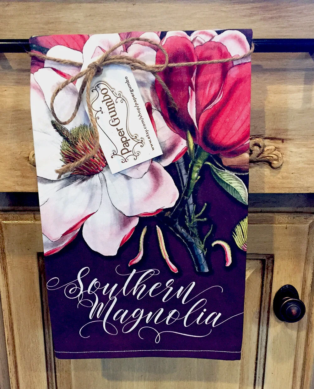 New Magnolia Tea Towel Available