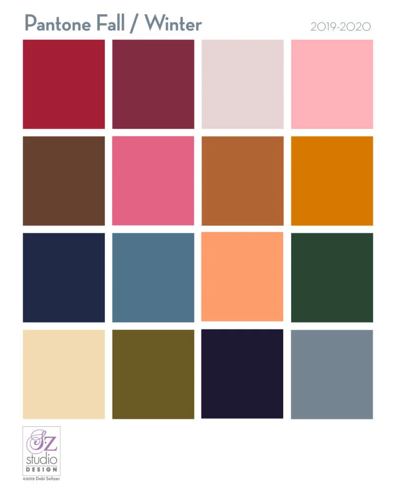 Fall-Winter 2019-2020 Color Palette