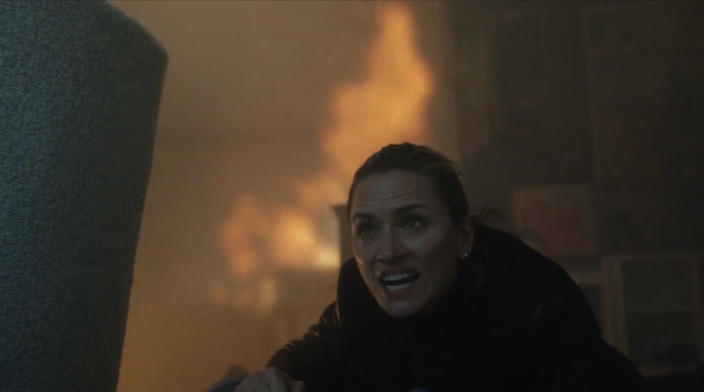 Ep 609 Fire in house post Explosion. Location