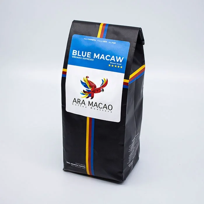 Blue Macaw Ara Macao Coffeee Roasters
