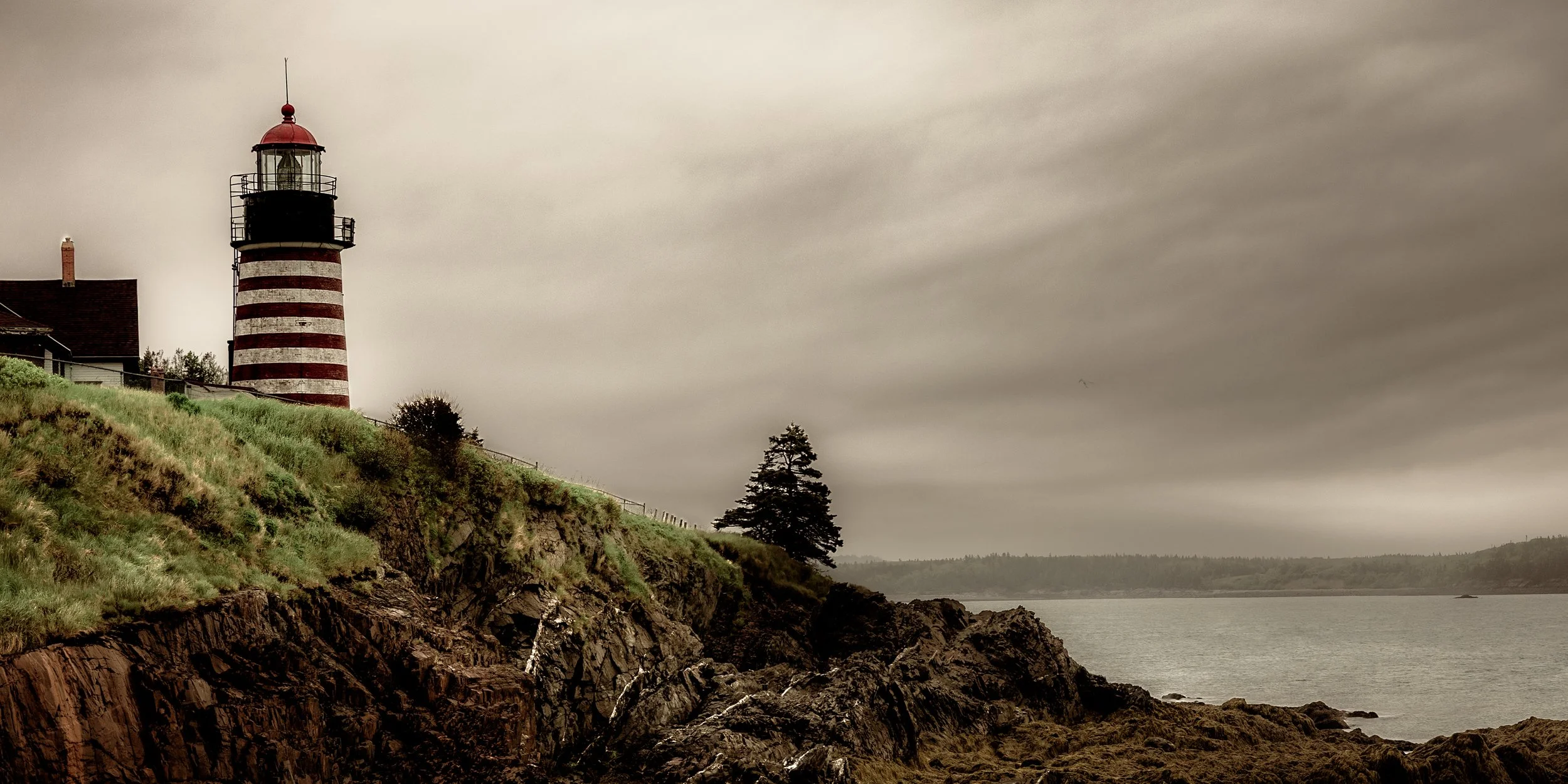 The Lighthouse at Quaddy Head Bay