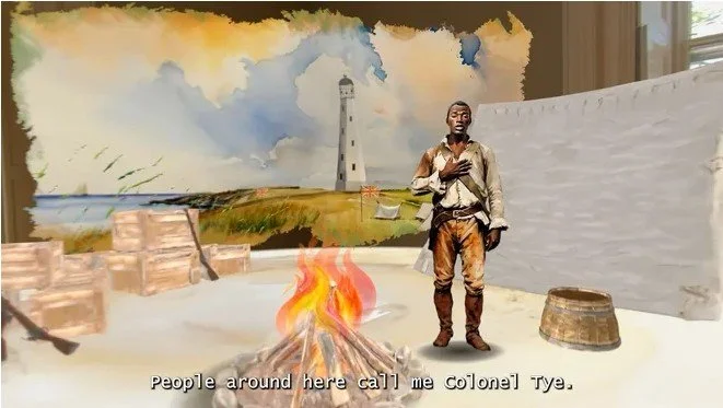 Bringing Colonel Tye to Life: Fighting for Freedom AR Experience