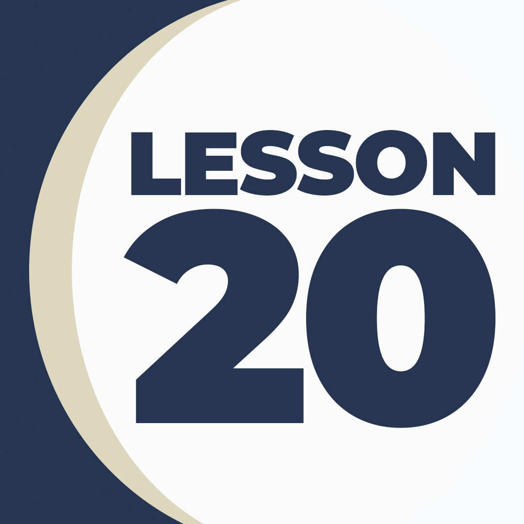 Lesson 20: Praying for Deliverance