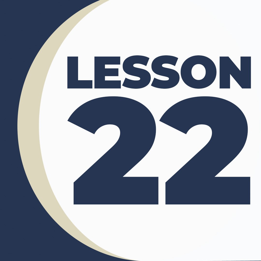 Lesson 22: Depression