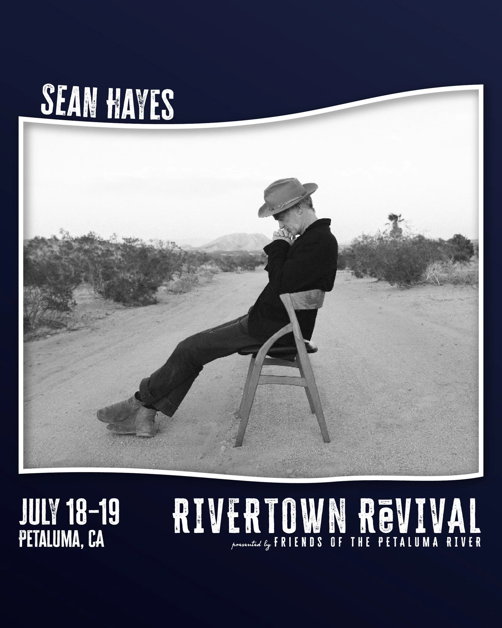 MEET THE BAND: SEAN HAYES

Get ready, folks! We're thrilled to announce that the incredibly talented Sean Hayes, @rattlesnakecharm will be back headlining this year's Rivertown Revival!

What kind of music can you expect? Everything and anything! Sea