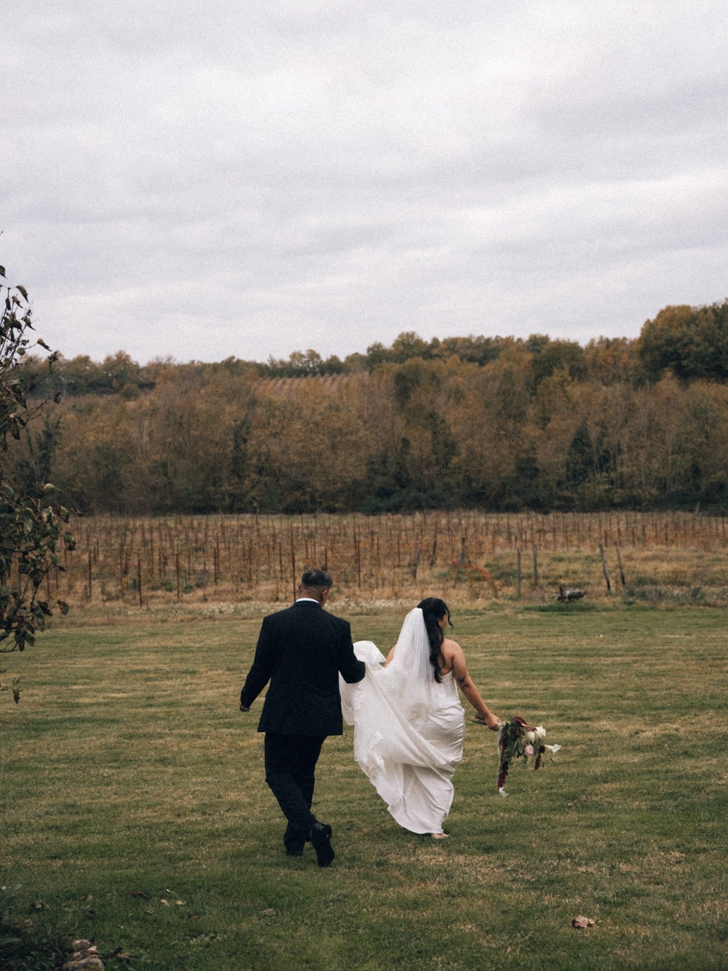 Digital, edited like film. It just felt right given the lush landscapes &amp; moody sky.