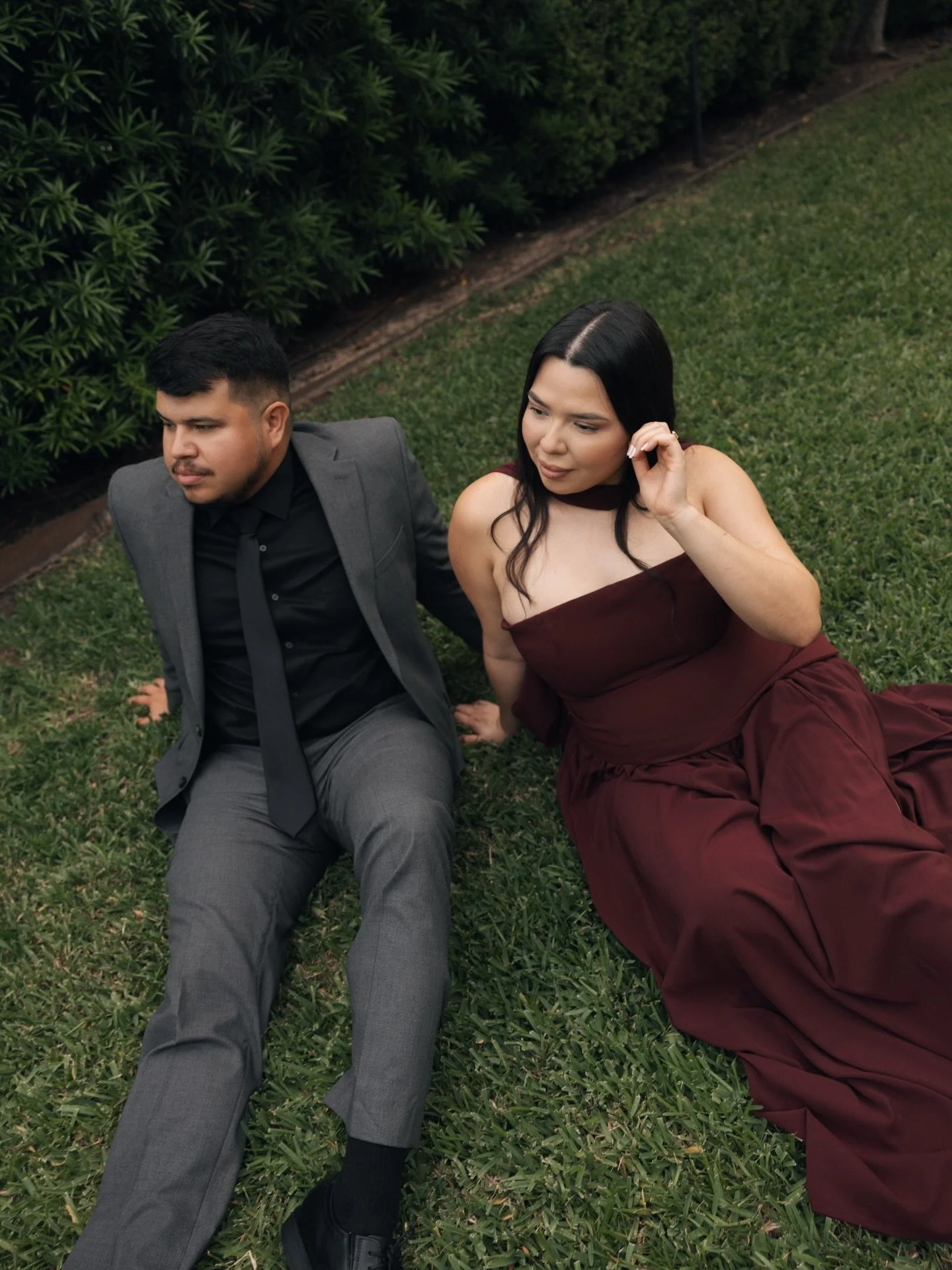 Manifesting more colored dresses for engagement sessions. 

Gina &amp; Ruben at Hotel Ella, the most gorgeous backdrop in Austin.
