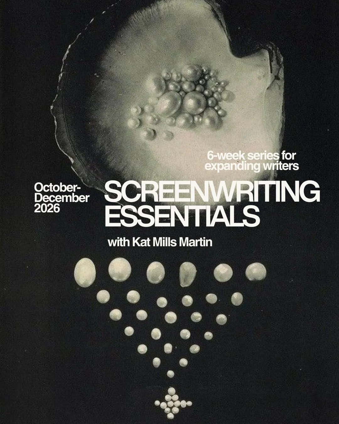 Screenwriting Essentials 6-Week Course (Online)