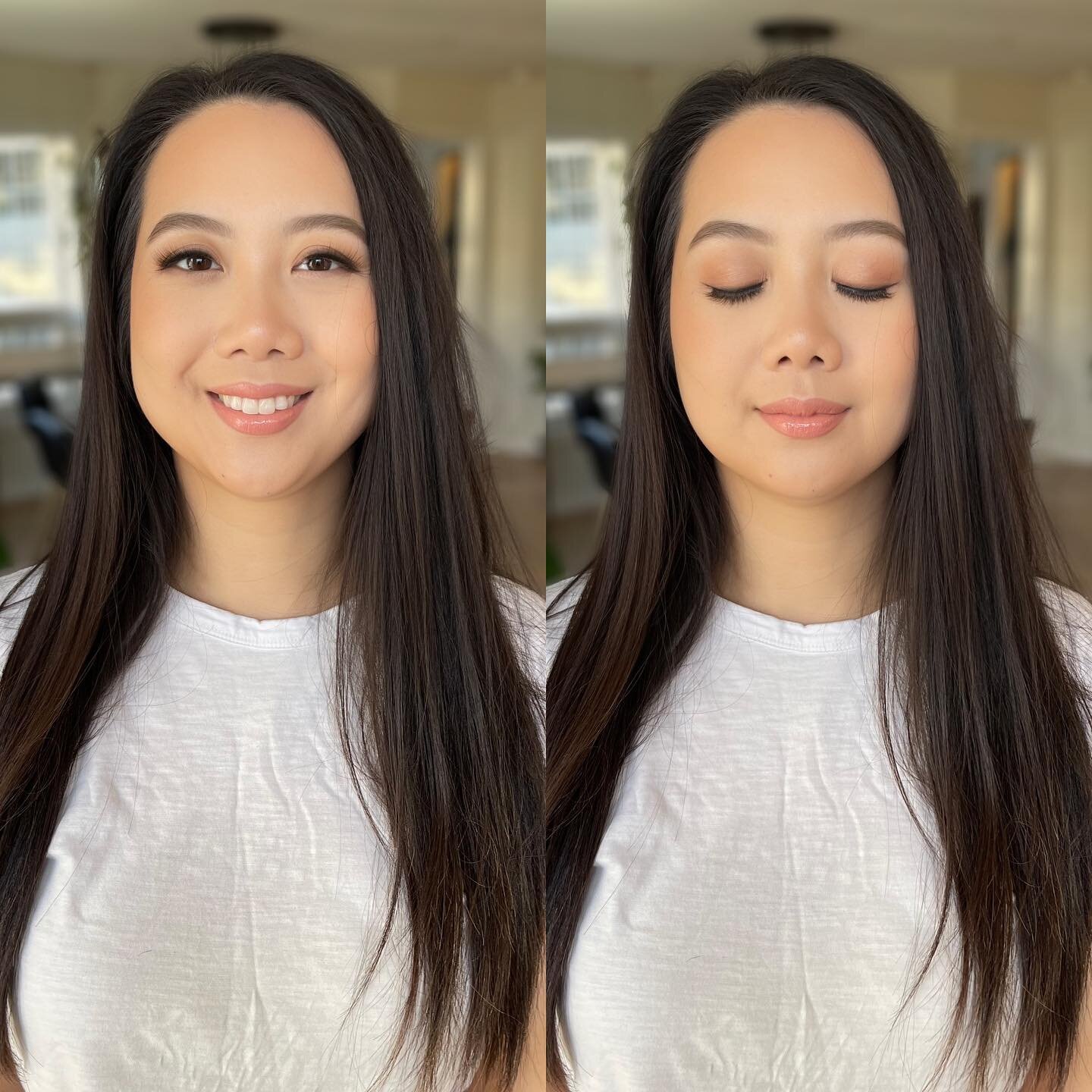 Thank you to my friends for always supporting what I do! 🙏🏼🥰
Makeup transformation for my friend K! Latte makeup with a hint of peach 🍑 to brighten up her complexion. This look is perfect!! 🧡🤎✨

Makeup by yours truly.
@lorrainemakeupartistry 

