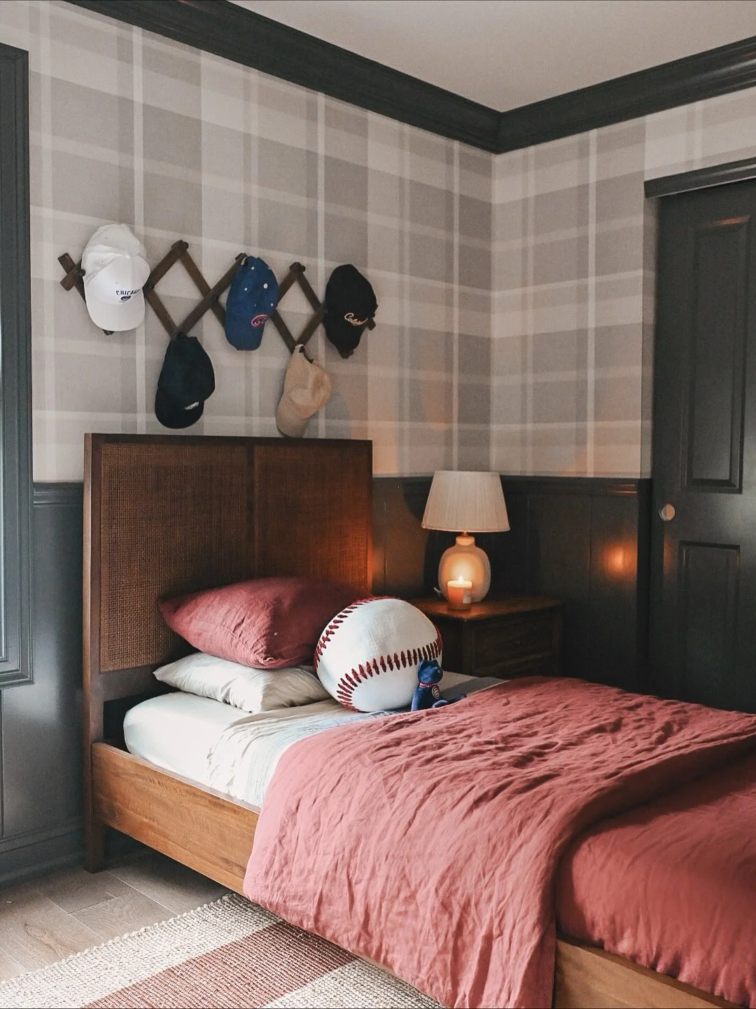 My almost-seven-year-old (where does the time go?!) is really enjoying personalizing his room lately...

Since he was a baby, Joe&rsquo;s loved the color red, but I&rsquo;ve always done his bedrooms in shades of blue or green in the past. Well, last 