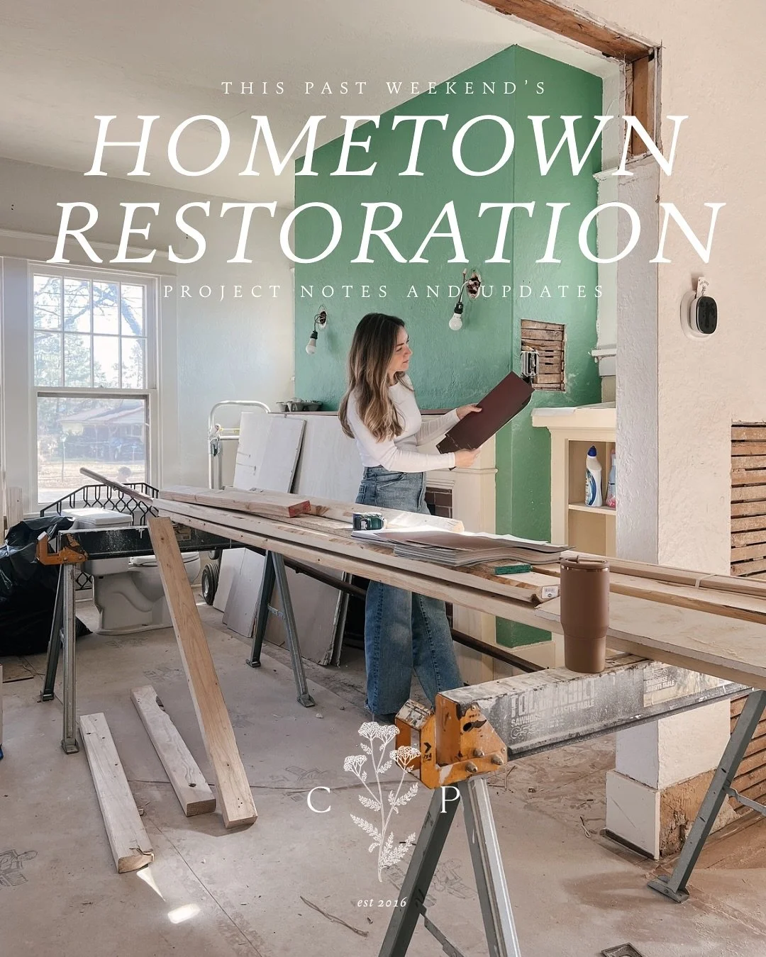 I&rsquo;m going to have to practice some very good self control to *not* beg Jason to move our family into our hometown restoration house once I&rsquo;m finished with it. 😉

Right now, it&rsquo;s all living in my head: all of the paint colors, the u