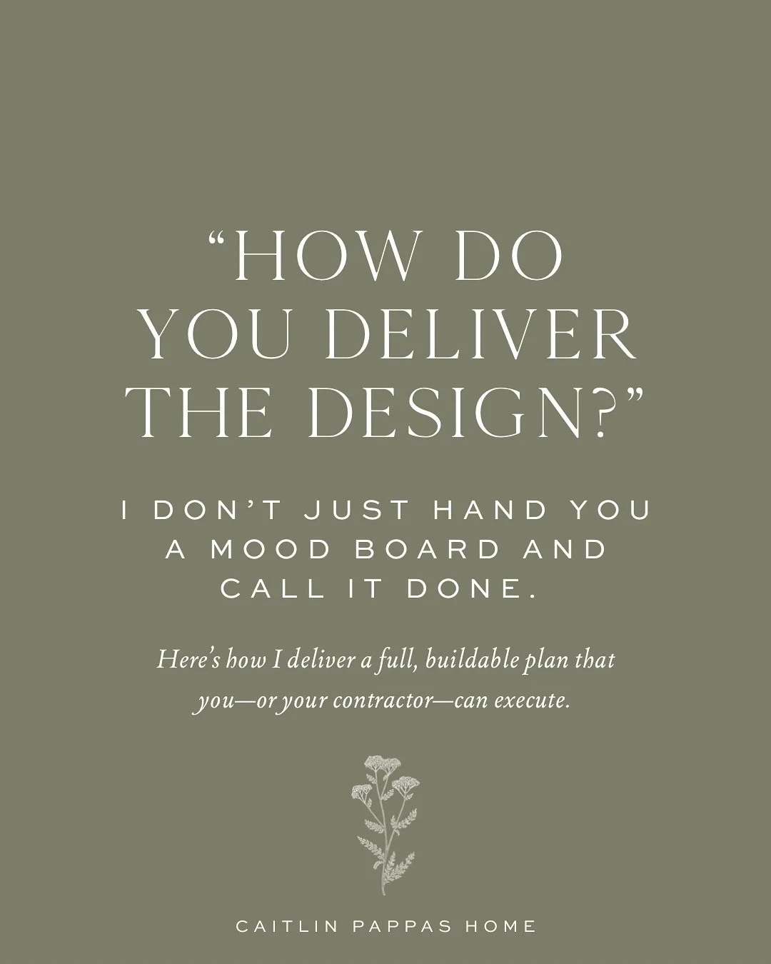 While no two projects are the same, I maintain that the level of quality, detail, and HEART that go into every CPH client design deliverable remains consistent.

Over the years, between my own home renovations and my clients&rsquo;, I&rsquo;ve picked