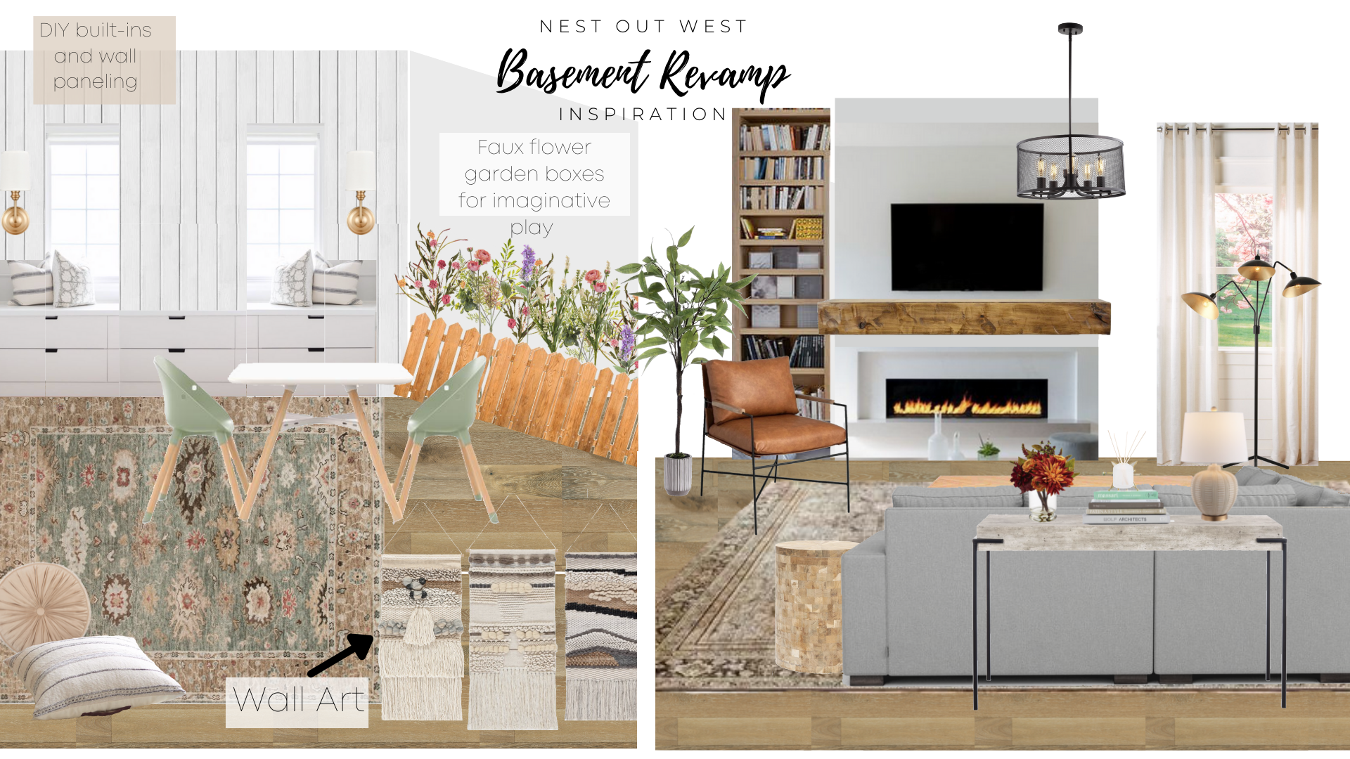 Warm and Whimsical Basement Remodel — Caitlin Pappas Home