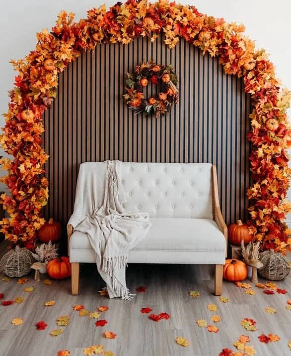 🍁 Autumn Mini Sessions Are Here! 🍁

Step into autumn without leaving the desert! While the outside heat lingers, this cozy fall-themed space is filled with everything you love about the season &mdash; crisp leaves, warm tones, vibrant pumpkins, and