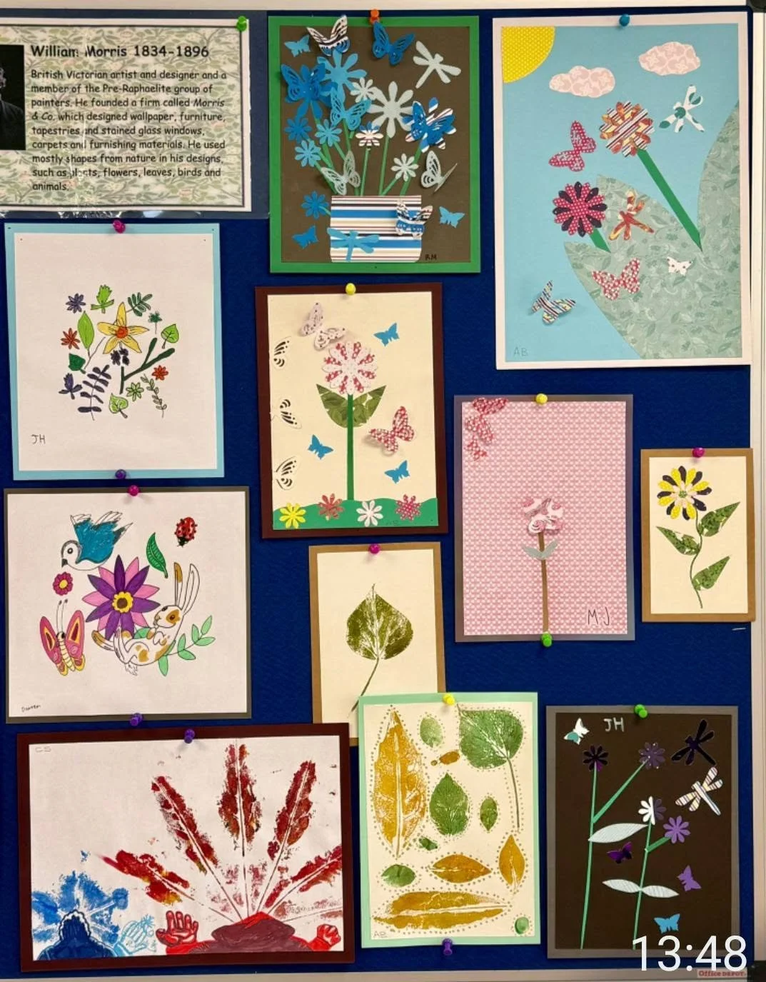 Exploring William Morris artwork through different mediums