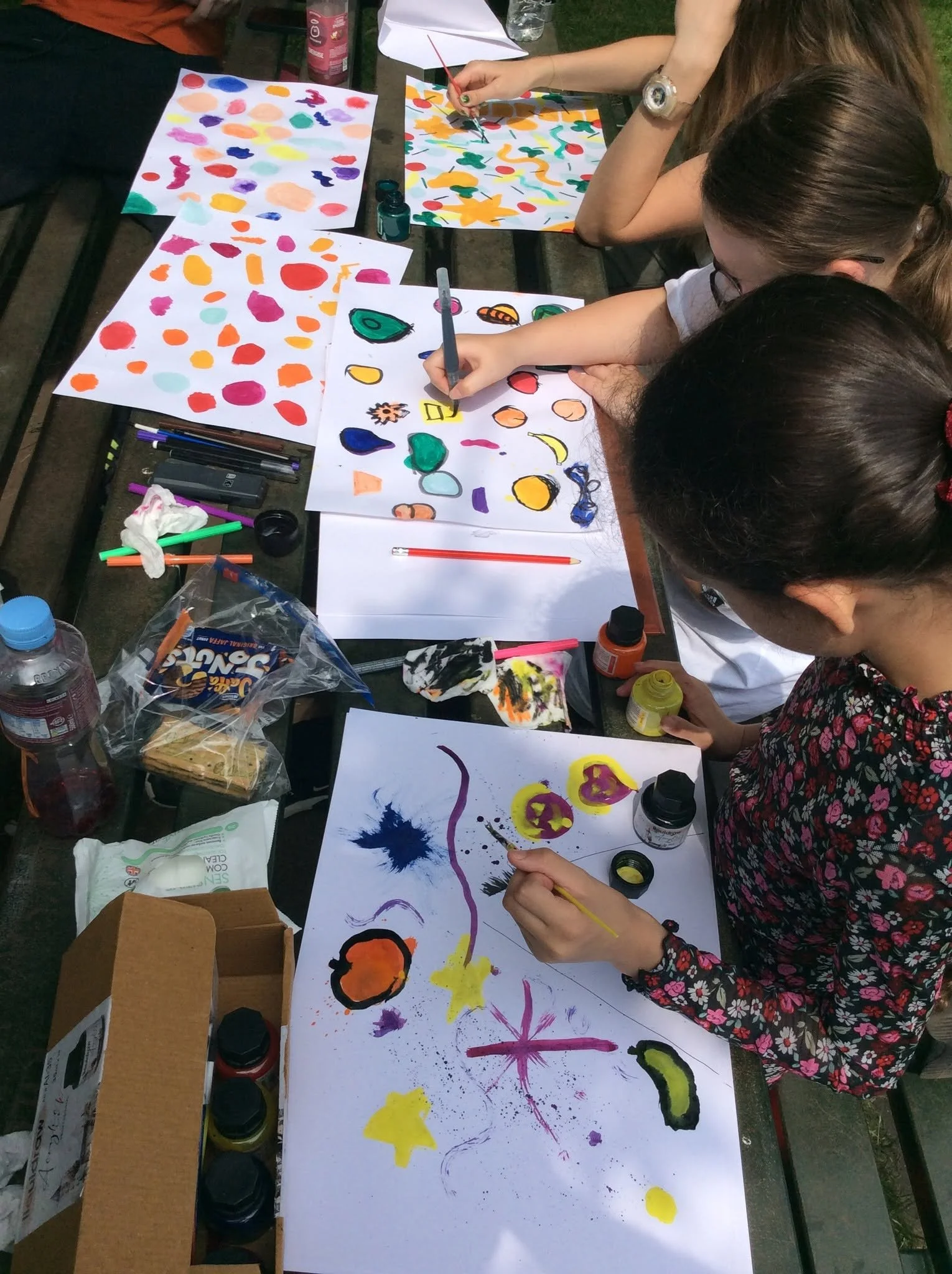 Exploring artistry in the outdoors