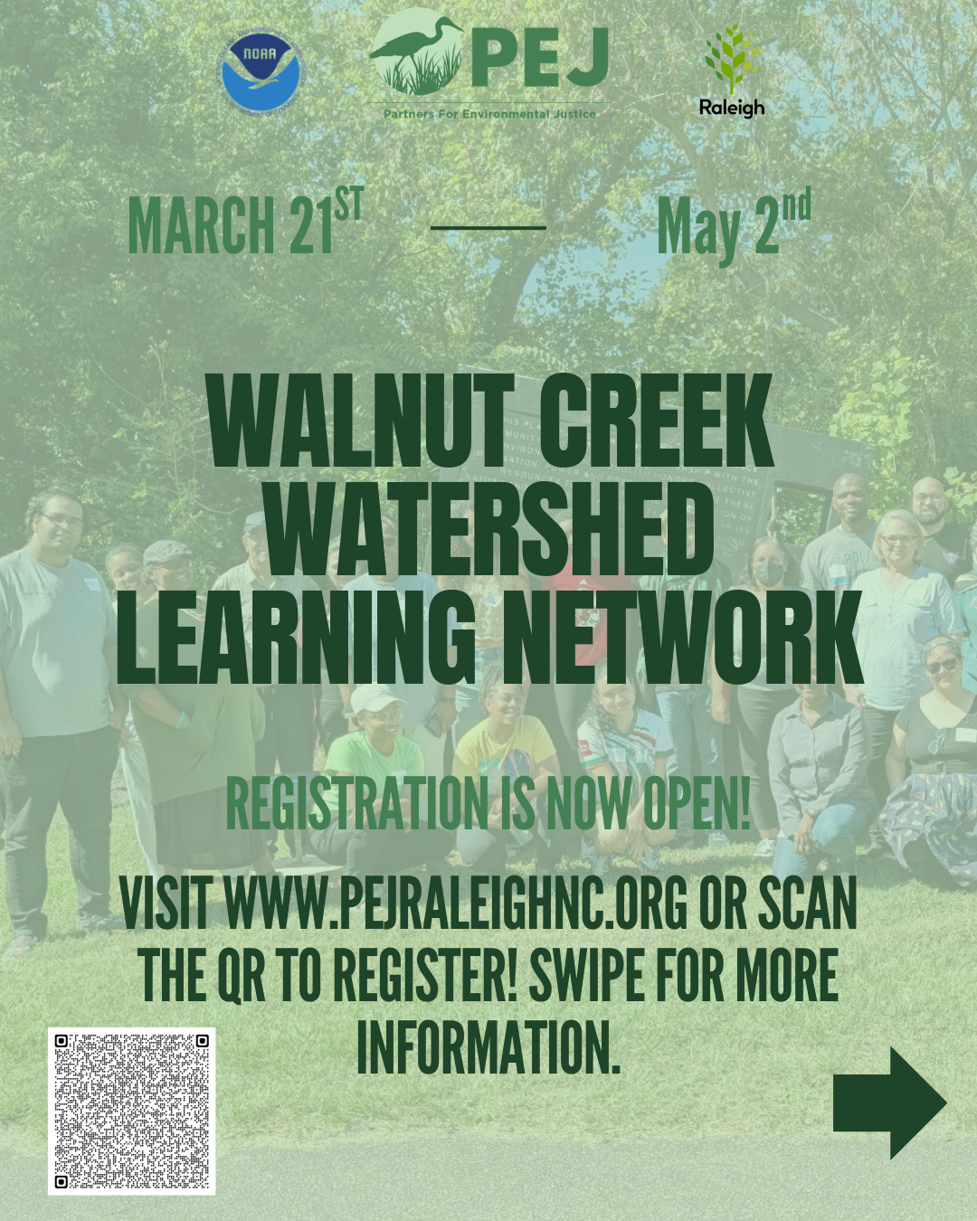 Spring 2026 Walnut Creek Watershed Learning Network with PEJ
