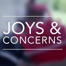 Joys and Concerns in February