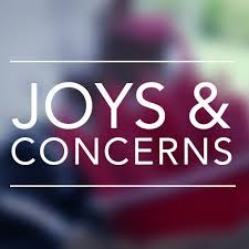 Joys and Concerns in March