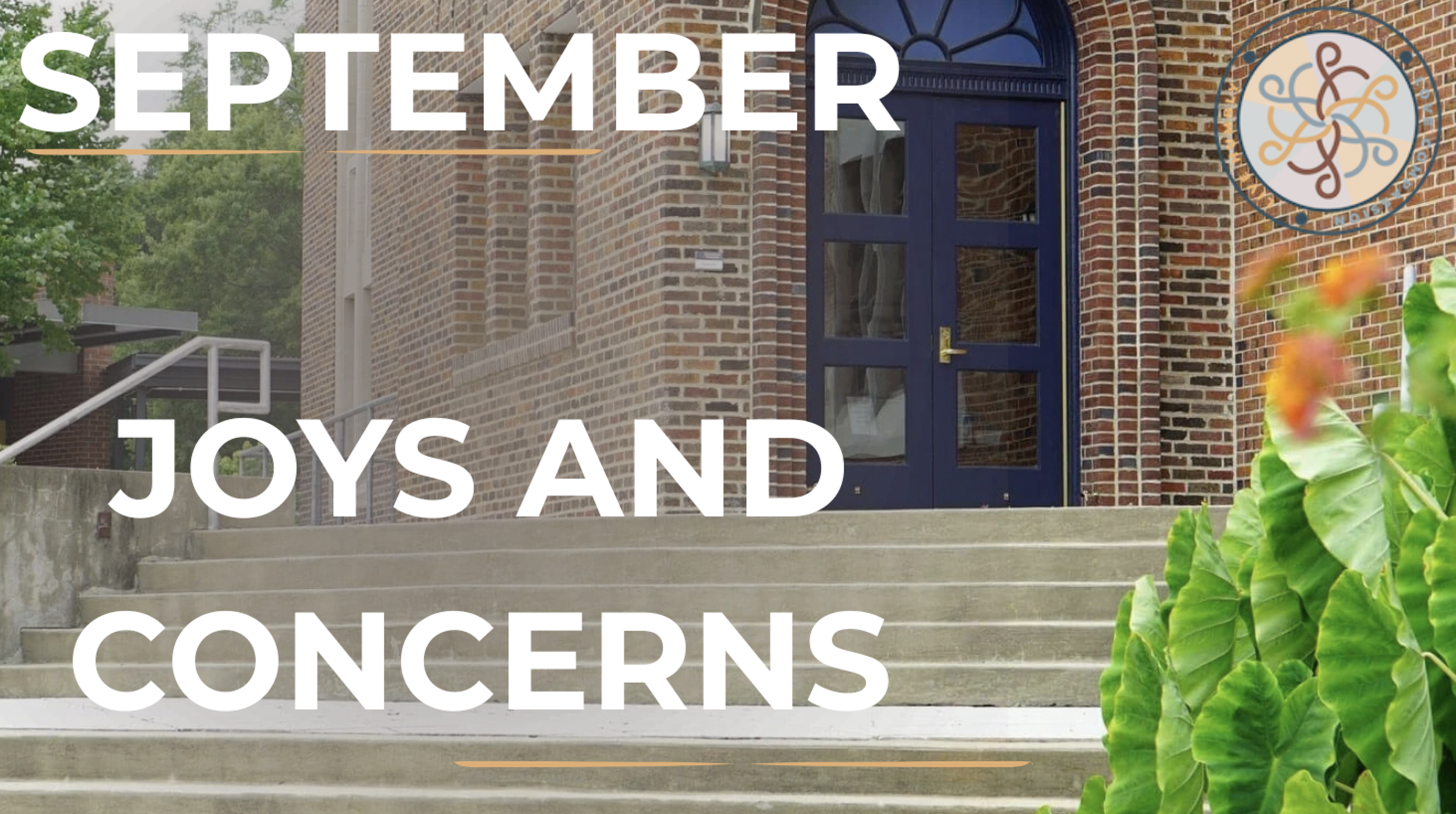 Joys and Concerns in September
