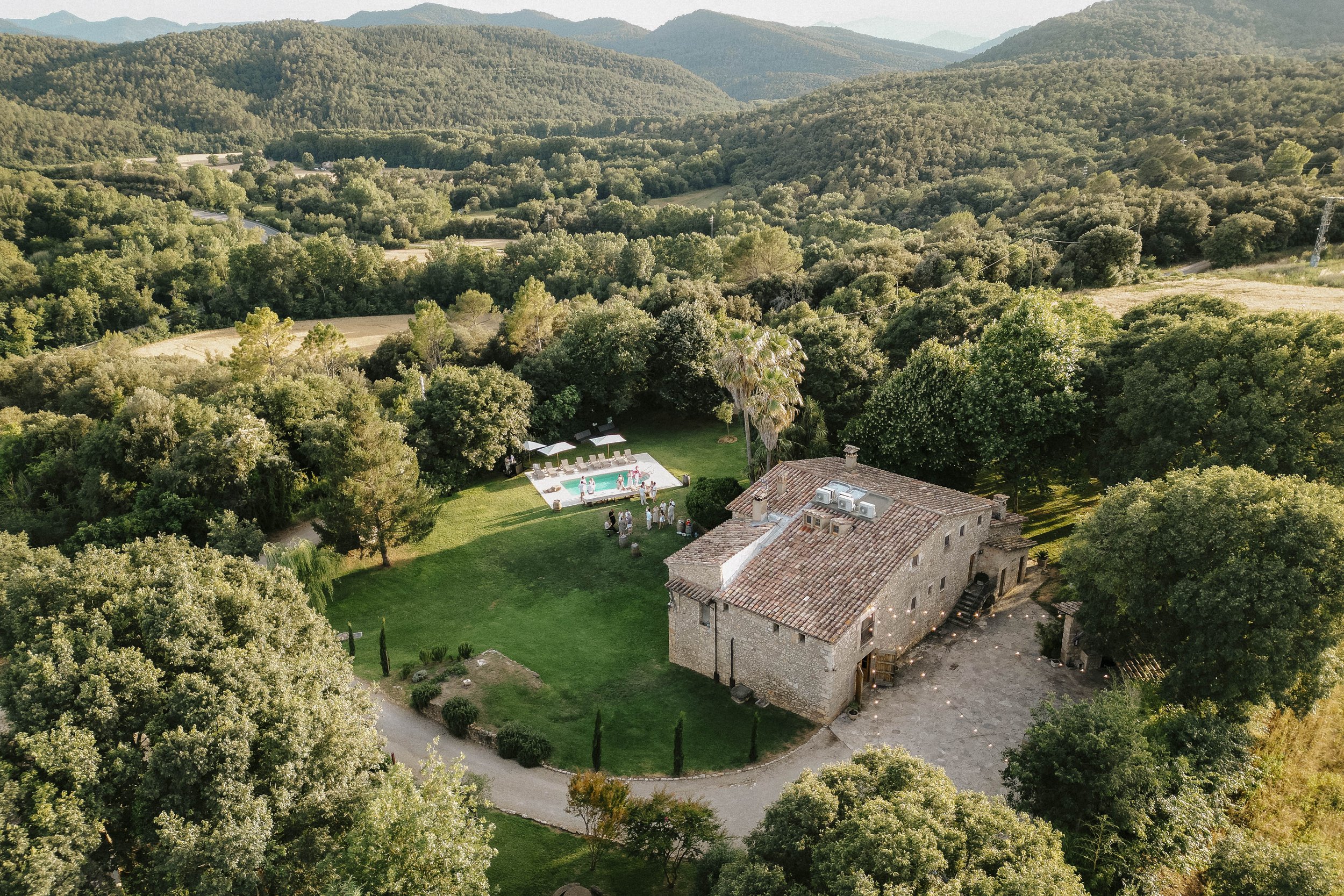 Destination Wedding Girona Finca Mas Cufi Hochzeitsfotograf Paul Popanda