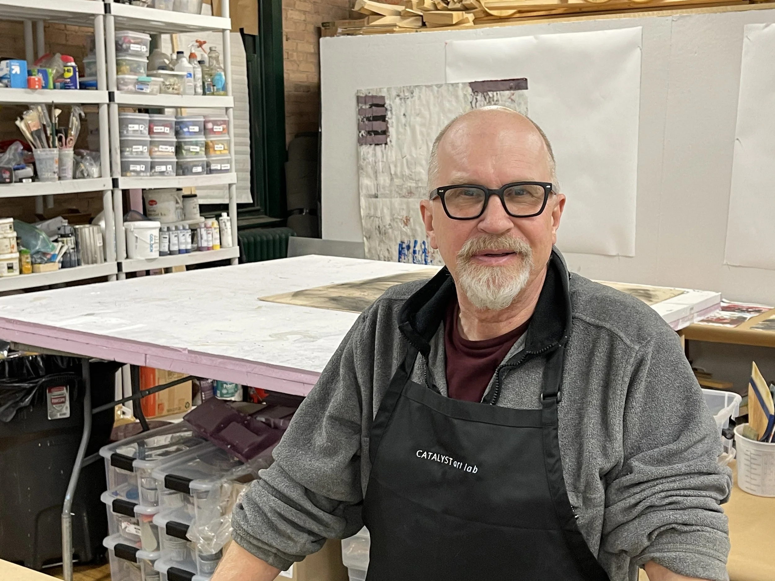 Jeff Hirst - Bold Territory- Experimental Drawing