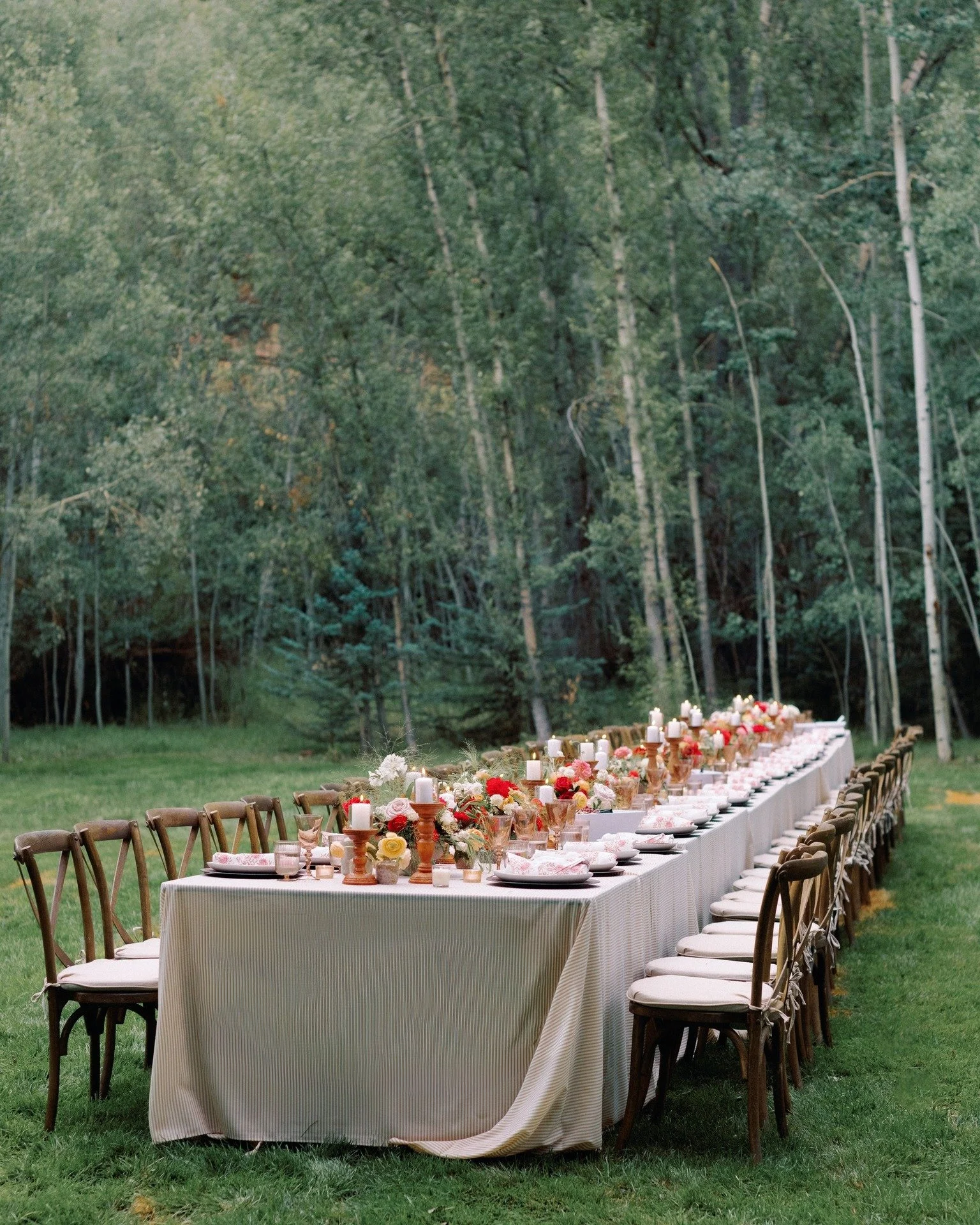 Weddings in the mountains happen here for a reason: for our jaw-dropping natural surroundings. Think rehearsal dinner tucked away in an Aspen tree grove, with the reception on top of a mountain, amongst the clouds. ⛅️ ((dreamy sigh))

Rentals picture