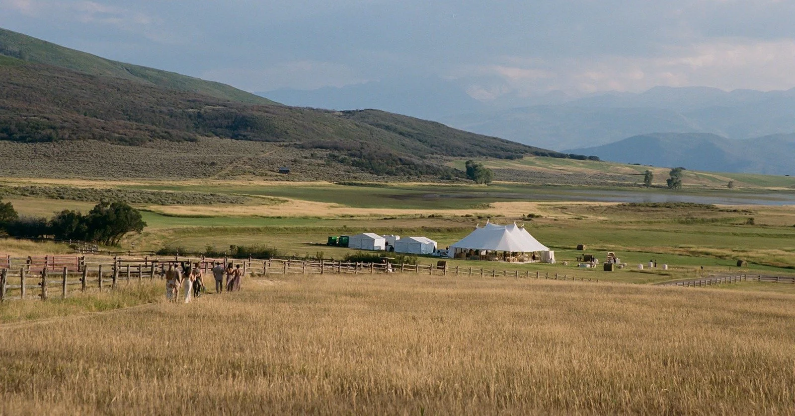 Some might see an empty field, we see an opportunity for a celebration in an unforgettable place. Here's proof that the most meaningful events don&rsquo;t need ballrooms&mdash;just intention, beauty, and a breathtaking setting. 

Pictured: 59x79 Sail