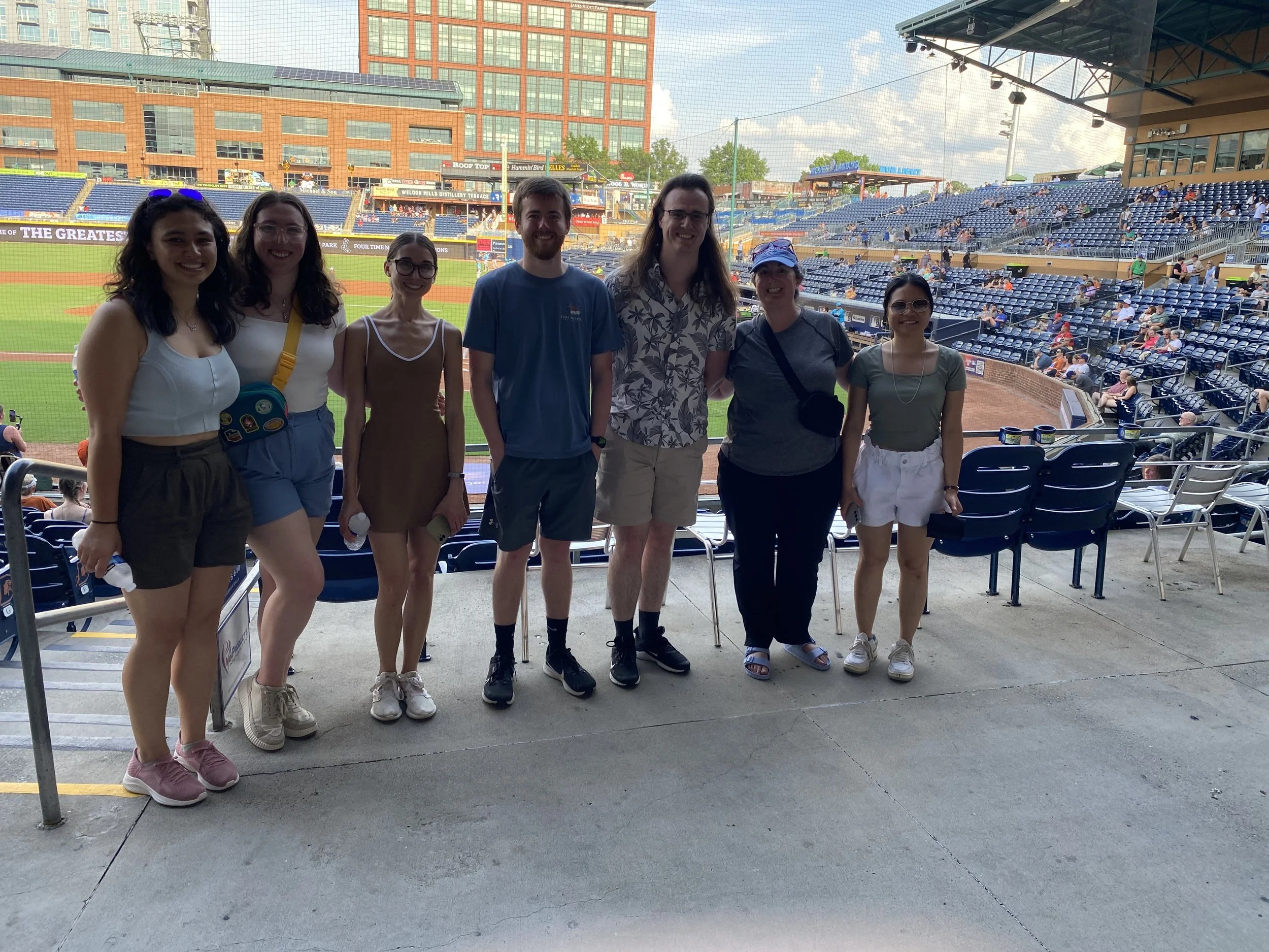 Fun at the ballpark to cheer on the Durham Bulls...2025 edition!