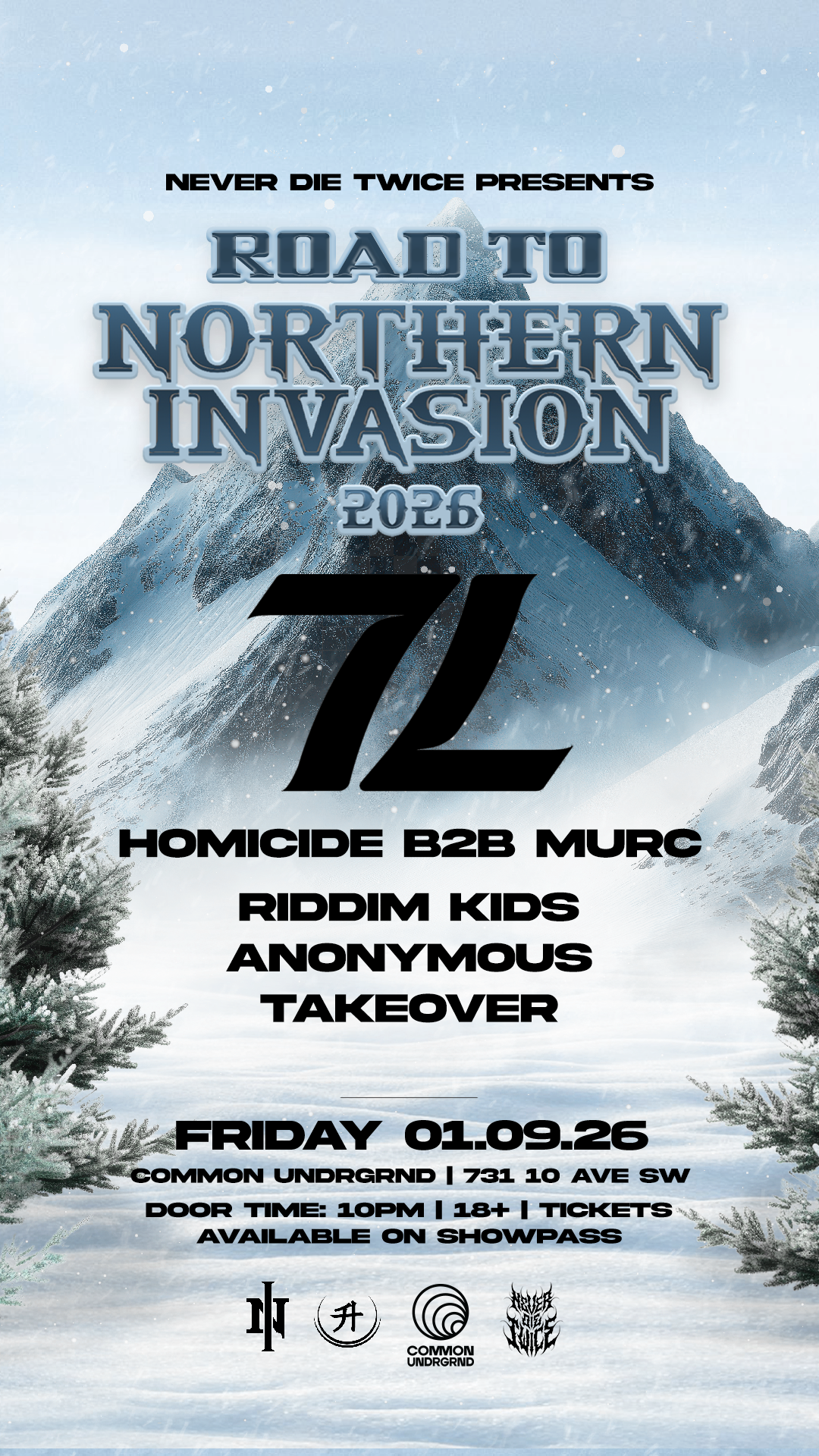 NDT Pres. Road To Invasion @ CommonUNDRGRD