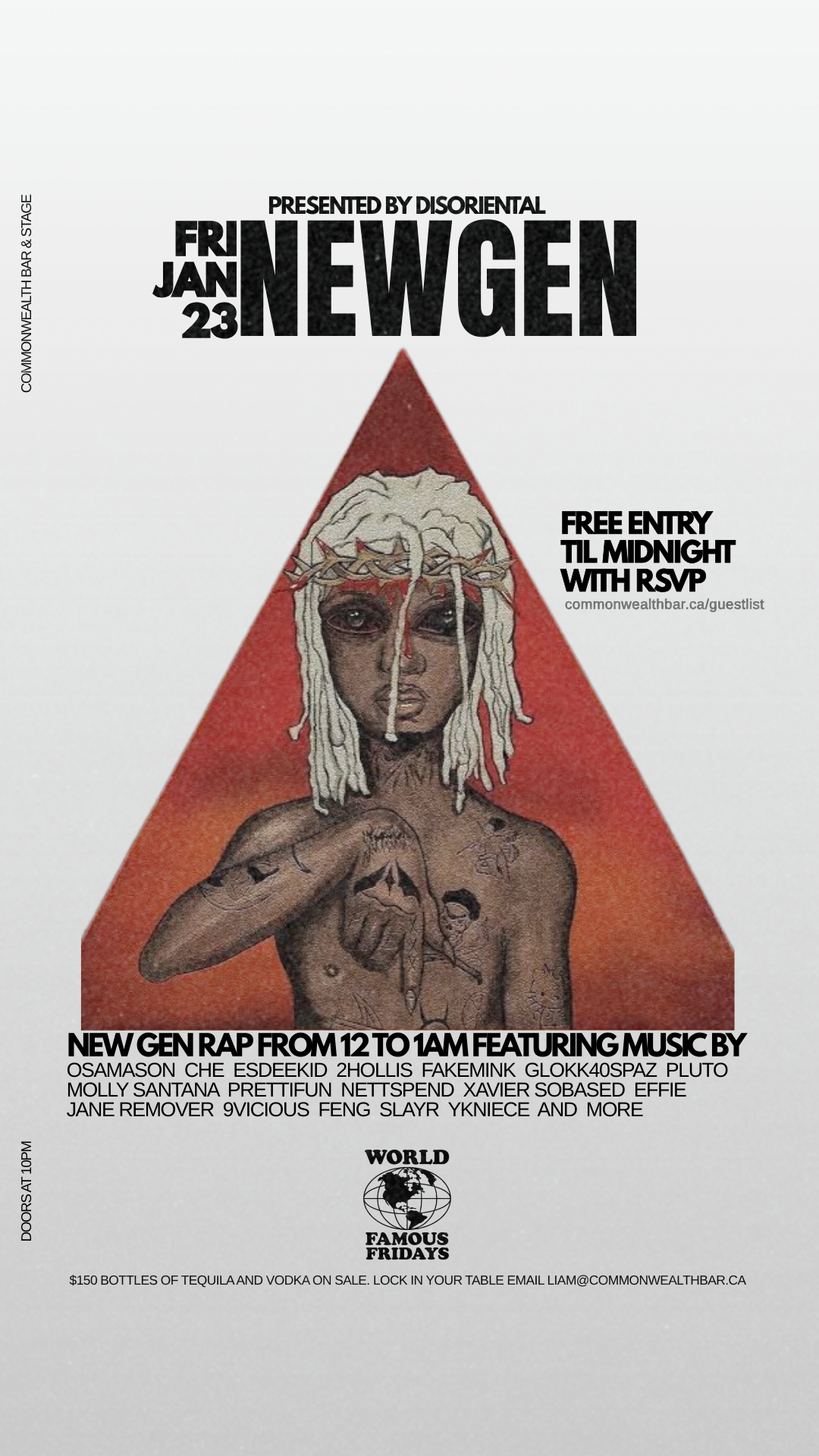 NEW GEN - Pres. by World Famous Fridays