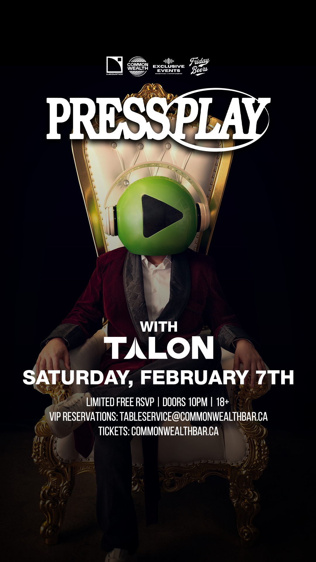 DJ Press Play w/ Talon