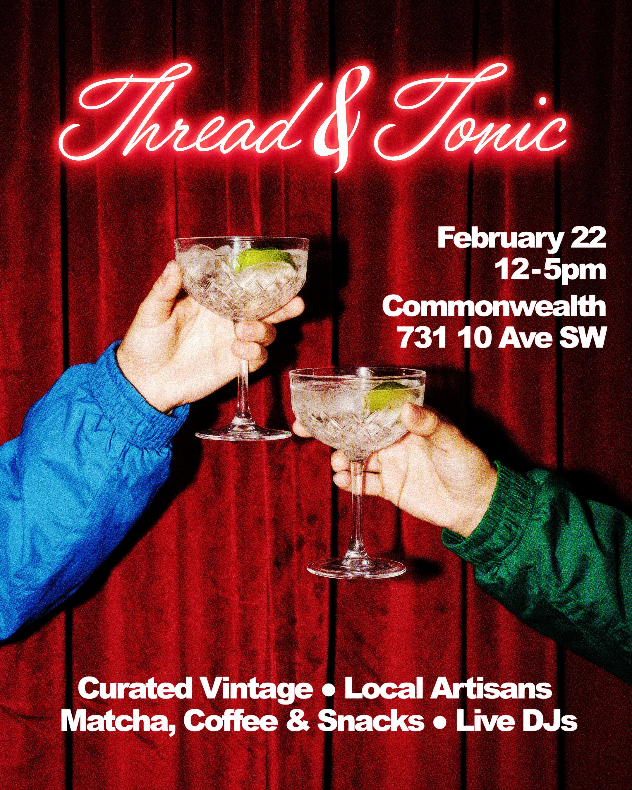 From Another & Commonwealh Pres: Threads & Tonic (FREE RSVP)
