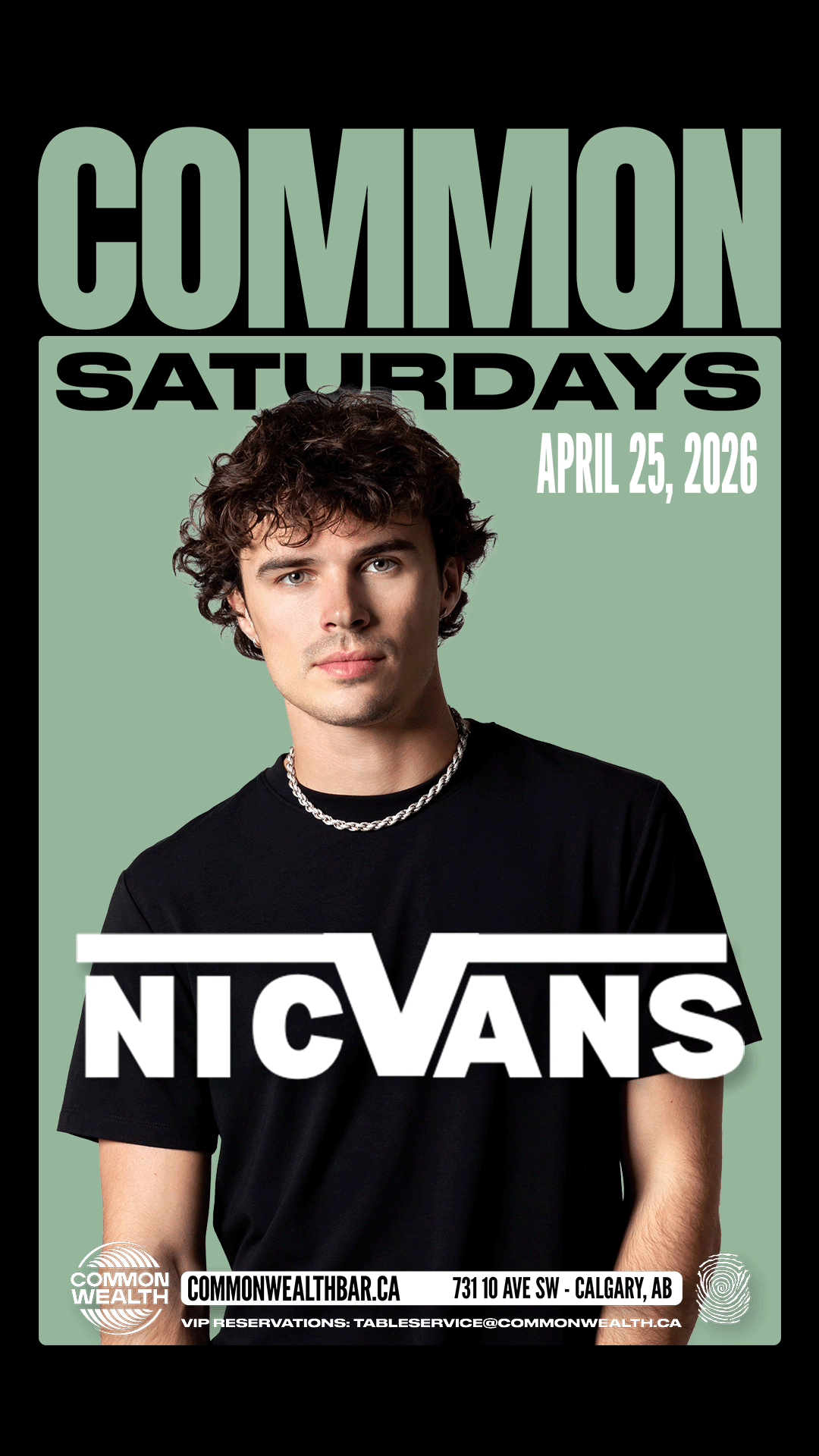 Nic Vans @ Common Saturdays