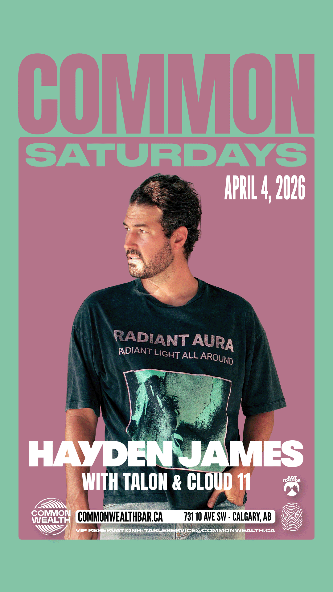 Hayden James @ Common Saturdays