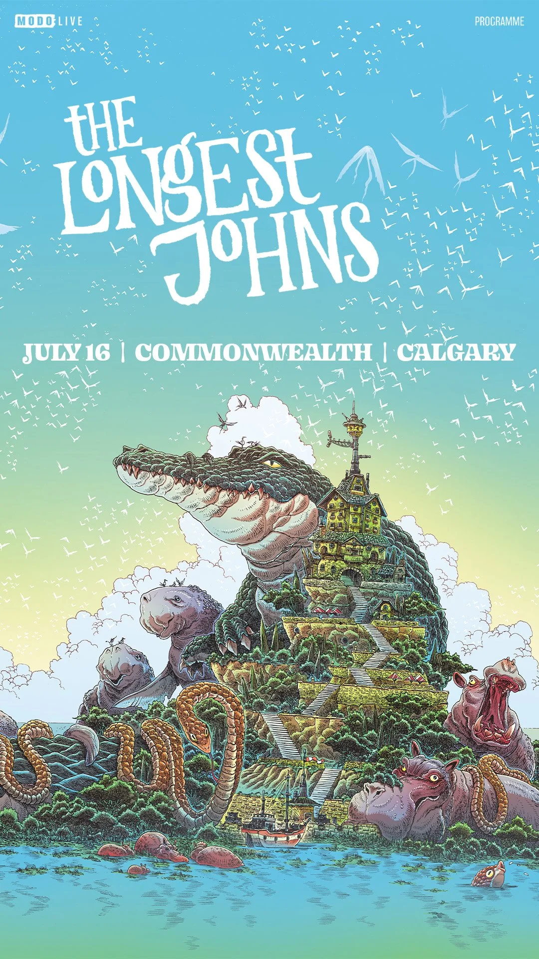 Modo Live & Programme Presents... The Longest Johns with Special Guests