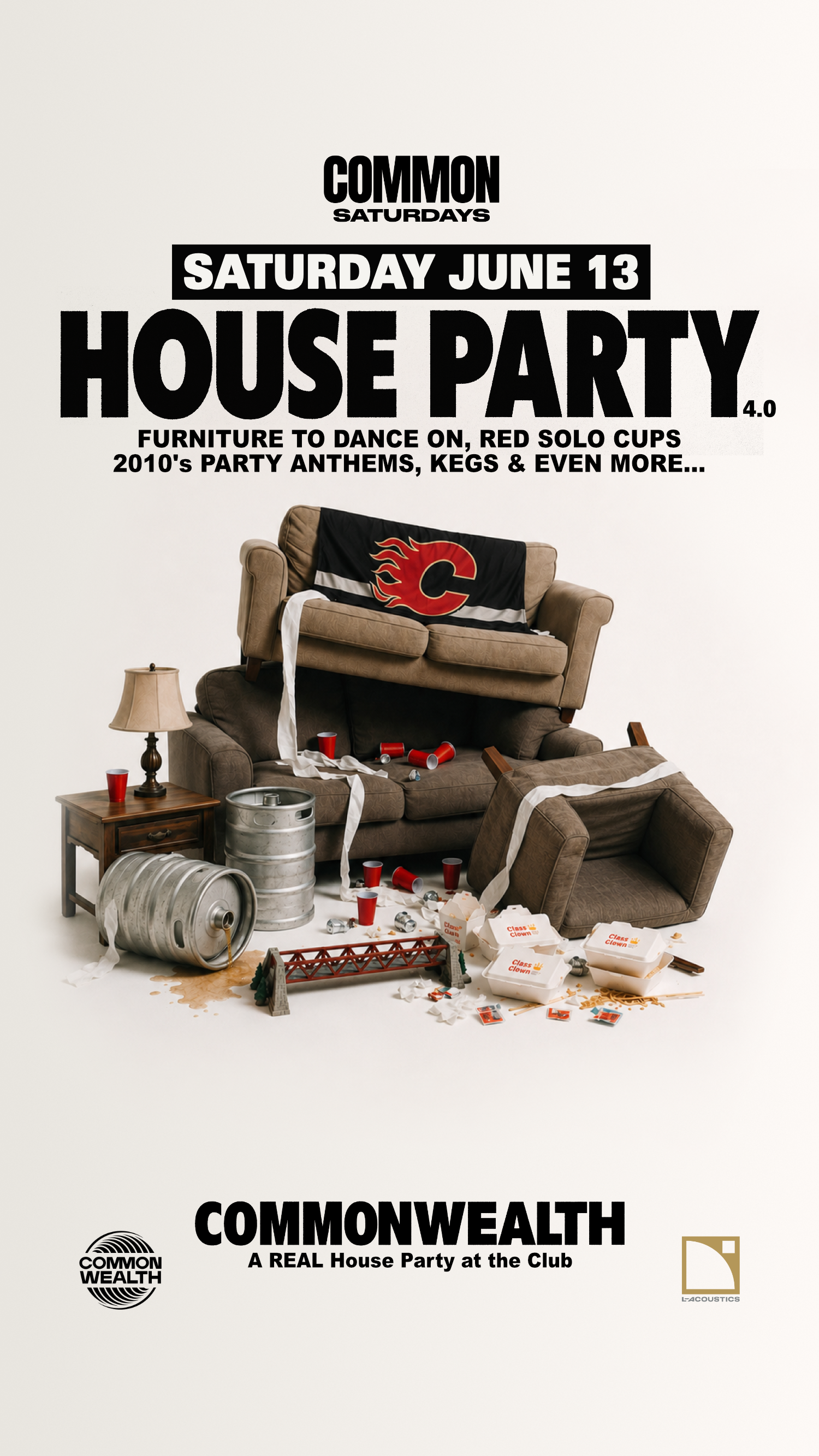 HOUSE PARTY 4.0 - Pres. by Common Saturdays