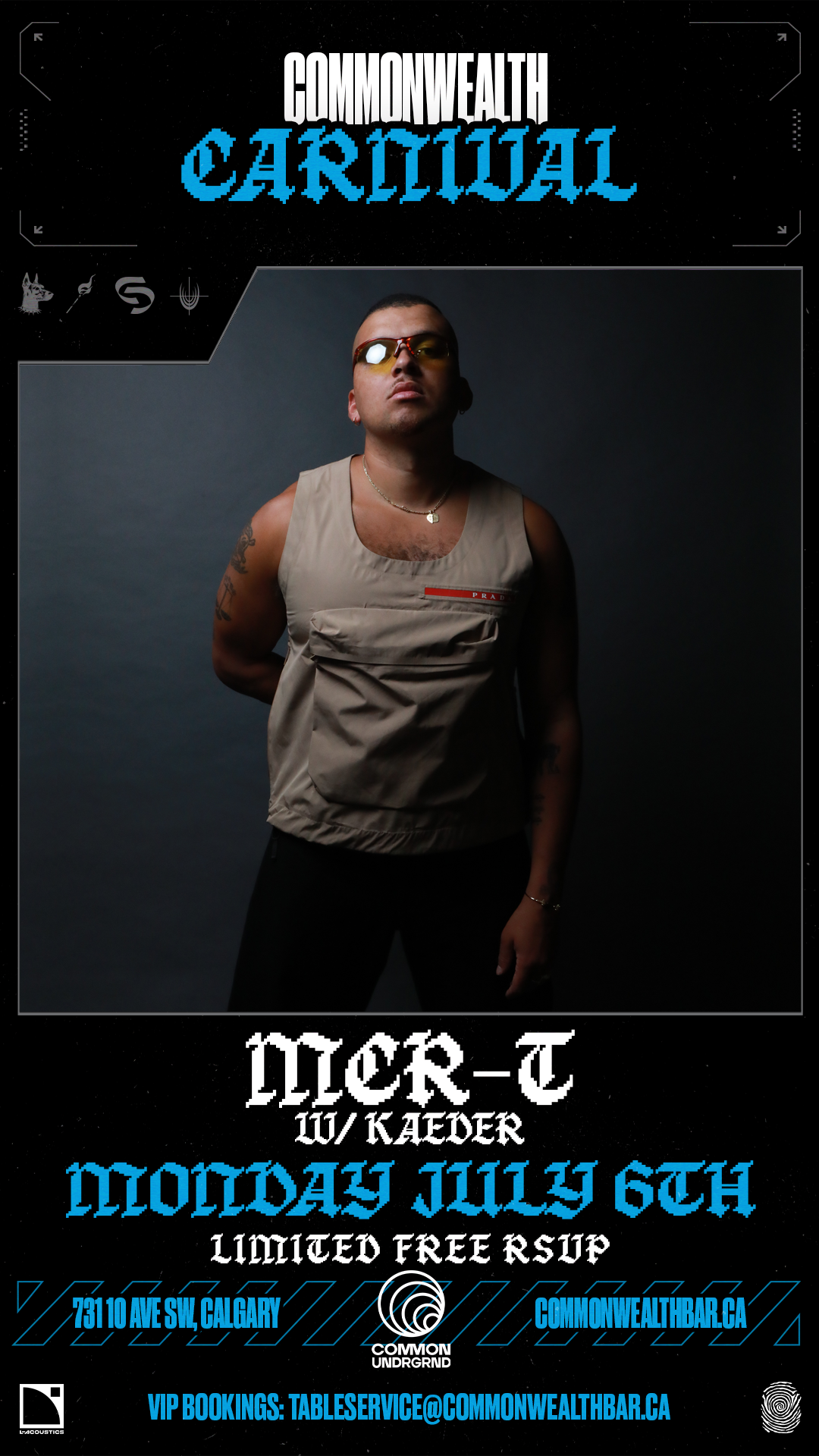 MCR-T @ Common/UNDRGRD (FREE RSVP)